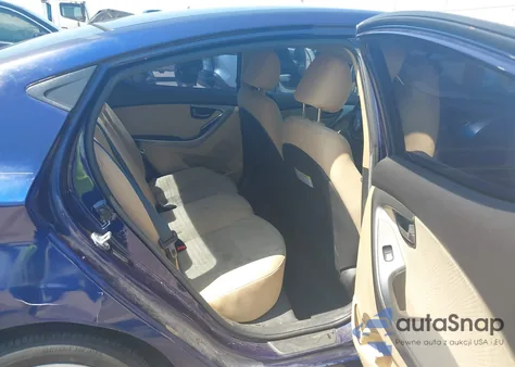 2013 Hyundai Elantra Gls из США, поврежденный, VIN 5NPDH4AE5DH450084